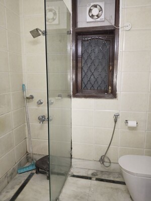 Bathroom in 2 BHK Apartment at Malviya Nagar – for Rent