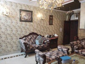 Living Room in 2 BHK Apartment at Malviya Nagar – for Rent