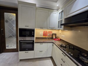 Kitchen in 4 BHK Apartment at Safdarjung Enclave – for Rent