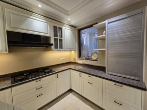 Kitchen in 4 BHK Apartment at Safdarjung Enclave – for Rent