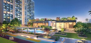 3 BHK Apartment – Exterior View View at LnT Evara Heights, Pokhran Road No Two - for Sale