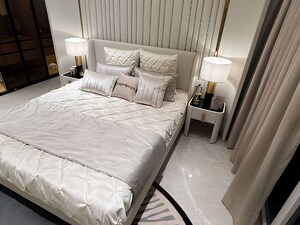 Bedroom in 3 BHK Apartment at LnT Evara Heights, Pokhran Road No Two – for Sale