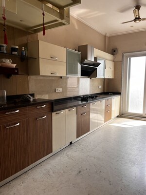 Kitchen in 3 BHK Apartment at Elan Nirvana, Sector 50 – for Rent