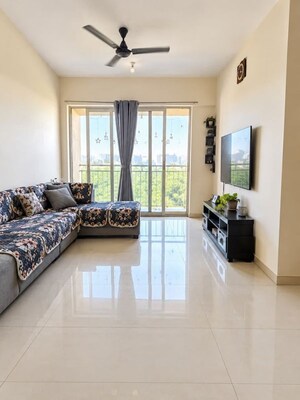 Living Room in 2.5 BHK Apartment at Vijay Orovia, Ghodbunder Road – for Sale