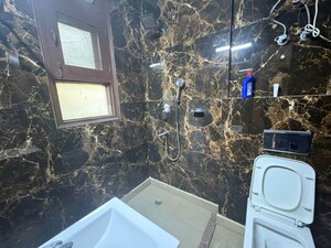 Attached Bathroom in 3 BHK Apartment at Nehru Enclave – for Sale