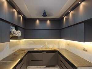 Kitchen in 3 BHK Apartment at Nehru Enclave – for Sale
