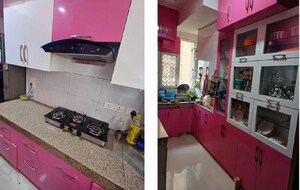Kitchen in 3 BHK Apartment at Sam Palm Olympia Phase II, Sector 16c Greater Noida – for Rent