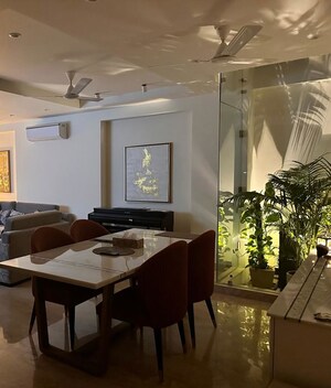 Living Room in 3 BHK Apartment at South Extension ii – for Rent