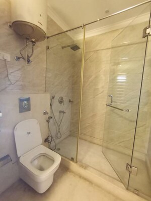 Bathroom in 3 BHK Apartment at Greater Kailash I – for Sale