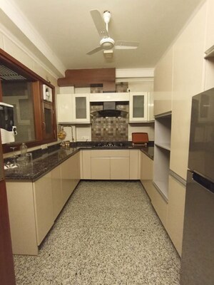 Kitchen in 3 BHK Apartment at Greater Kailash I – for Sale