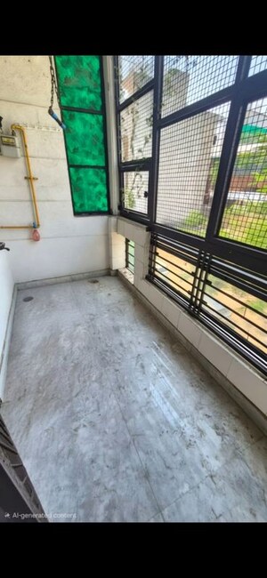 Balcony in 3 BHK Builder Floor at Green Fields Colony – for Rent
