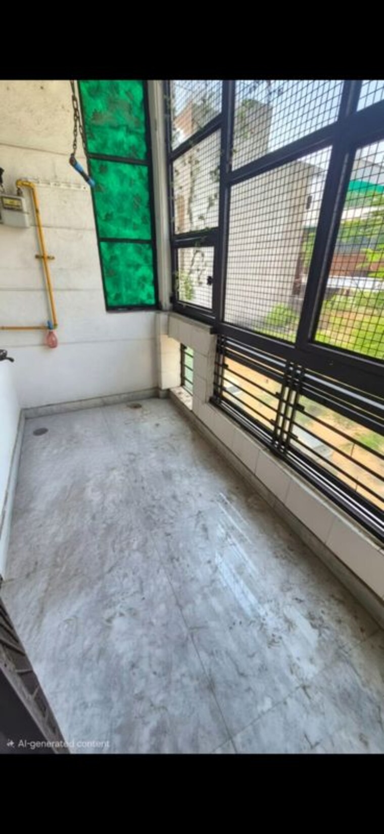 Balcony, green fields colony 3 Bedroom 280 Sq.Yd. Builder Floor In Green Fields Colony Faridabad 10790502