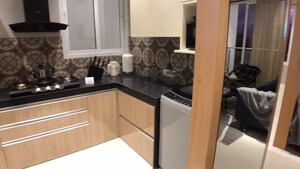 Kitchen in 3 BHK Apartment at Siddha Sky Phase 4, Wadala – for Sale