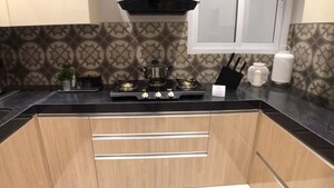 Kitchen in 3 BHK Apartment at Siddha Sky Phase 4, Wadala – for Sale