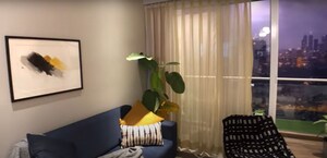 Living Room in 3 BHK Apartment at Siddha Sky Phase 4, Wadala – for Sale
