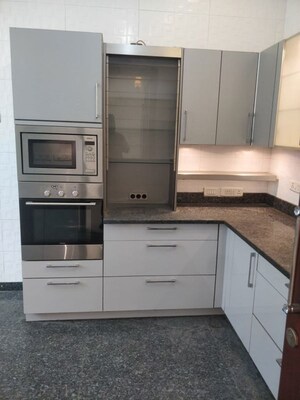 Kitchen in 4 BHK Apartment at Defence Colony – for Rent