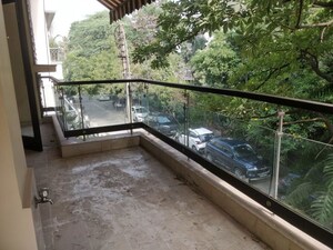 Balcony in 4 BHK Apartment at Defence Colony – for Rent