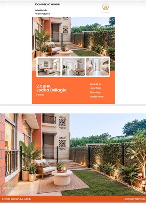 2.5 BHK Apartment For Sale in Lodha Bellagio, Powai
