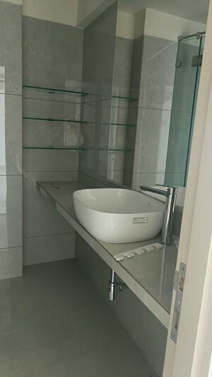 Bathroom in 4 BHK Apartment at Lodha Trump Tower, Worli – for Rent