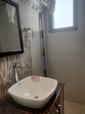 Bathroom in 3 BHK Apartment at Saket – for Rent