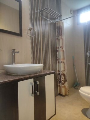 Bathroom in 3 BHK Apartment at Saket – for Rent