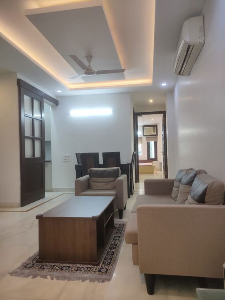 Living Room, saket 3 Bedroom 1250 Sq.Ft. Apartment In Saket Delhi 10790543