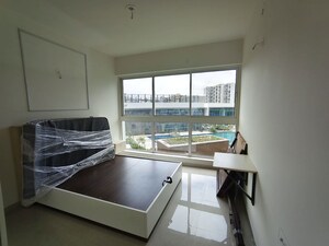 Master Bedroom in 3 BHK Apartment at LnT The Villas At Seawoods Residences, Seawoods – for Rent