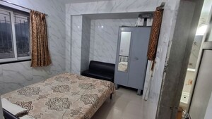 Bathroom in 1 BHK Apartment at Srushti Complex Mumbai, Ghodbunder Road – for Rent