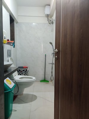 Bathroom in 2 BHK Apartment at Aadi Allure, Kanjurmarg East – for Rent