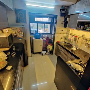 Kitchen in 2 BHK Apartment at Bhoomi Gokul, Goregaon East – for Rent