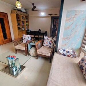 Living Room in 2 BHK Apartment at Bhoomi Gokul, Goregaon East – for Rent