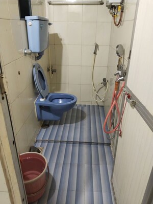 Bathroom in 1 BHK Apartment at Accord CHS, Andheri East – for Rent