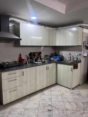 Kitchen in 1 BHK Apartment at Hauz Khas – for Rent