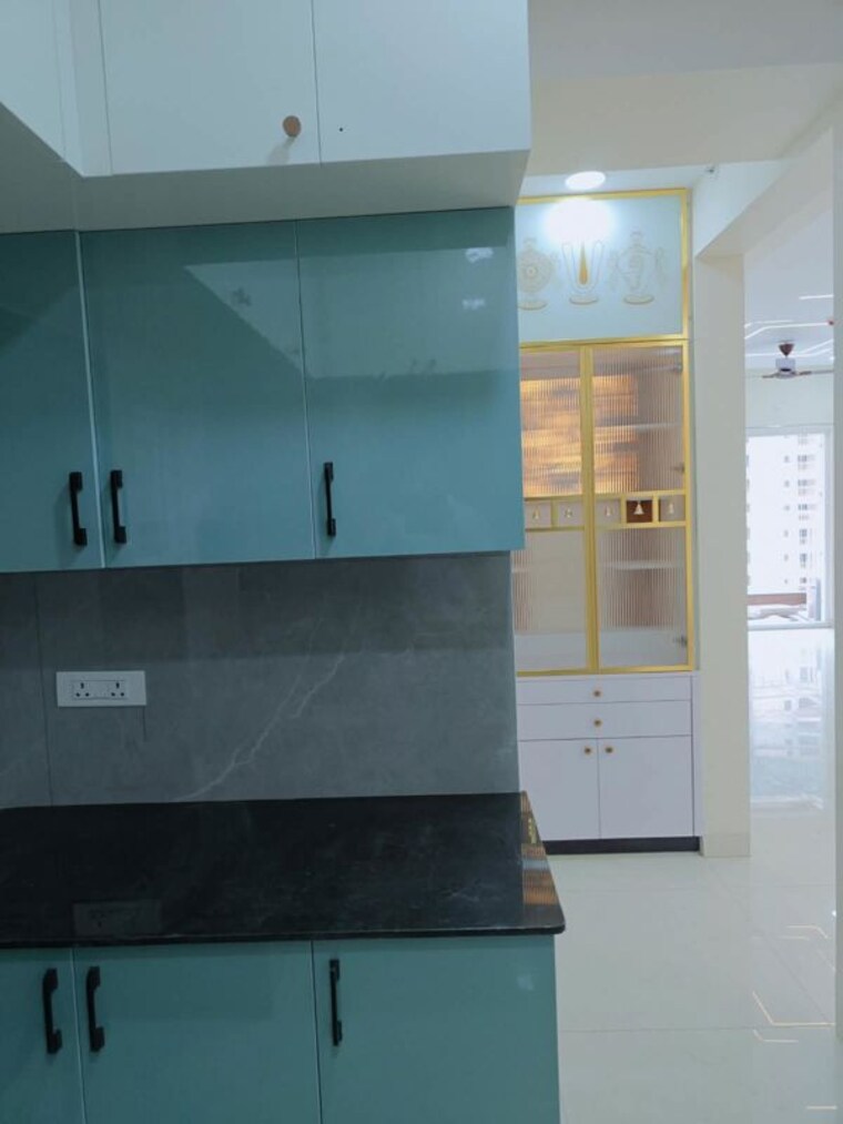Kitchen, my-home-sayuk 2.5 Bedroom 1573 Sq.Ft. Apartment In Tellapur Hyderabad 10790570