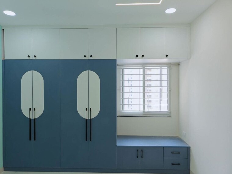 Kitchen, my-home-sayuk 2.5 Bedroom 1573 Sq.Ft. Apartment In Tellapur Hyderabad 10790570