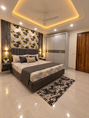 Living Room in 1 RK Builder Floor at Sector 38 – for Rent