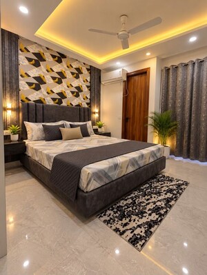 Bedroom in 1 RK Builder Floor at Sector 38 – for Rent