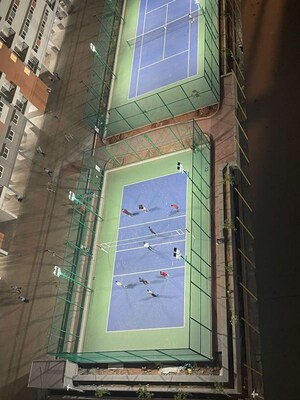 Balcony in 2 BHK Apartment at Adarsh Greens, Kogilu – for Rent