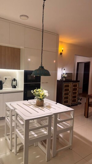 Kitchen in 3 BHK Apartment at Vajram Tiara, Yelahanka – for Rent