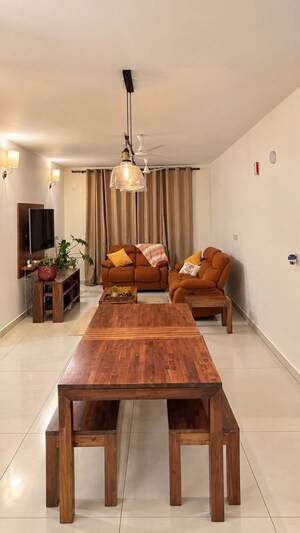 Bedroom in 3 BHK Apartment at Vajram Tiara, Yelahanka – for Rent