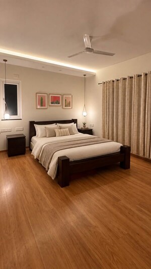 Bedroom in 3 BHK Apartment at Vajram Tiara, Yelahanka – for Rent