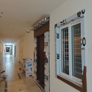 Building Lobby in 3 BHK Apartment at Origin Amogha, Kollur – for Rent