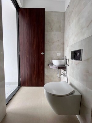 Bathroom in 2 BHK Apartment at Raymond Ten X Habitat, Pokhran Road No Two – for Rent
