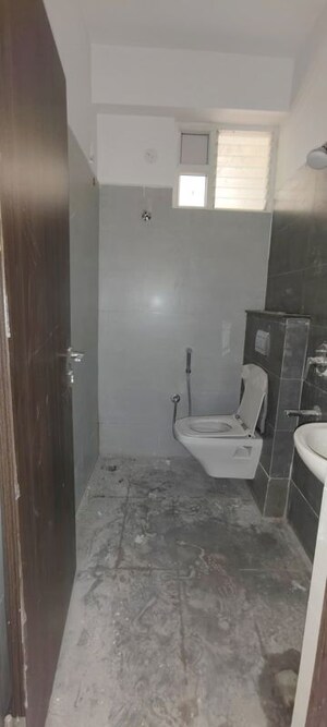 Bathroom in 3 BHK Apartment at Mahathi Jaswitha Cyber Nest, Kondapur – for Rent