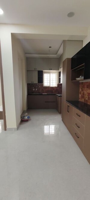 Kitchen in 3 BHK Apartment at Mahathi Jaswitha Cyber Nest, Kondapur – for Rent