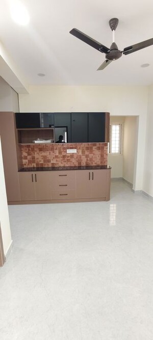Kitchen in 3 BHK Apartment at Mahathi Jaswitha Cyber Nest, Kondapur – for Rent