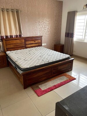 Bedroom in 3 BHK Apartment at Aparna Sarovar, Nallagandla – for Rent