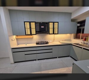 Kitchen in 3 BHK Apartment at Ashiana Amarah, Sector 93 – for Rent