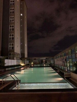 Swimming Pool in 1 RK Apartment at Assetz Here And Now, Thanisandra – for Rent