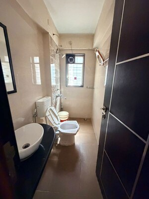 Bathroom in 3 BHK Apartment at Dhanori – for Rent